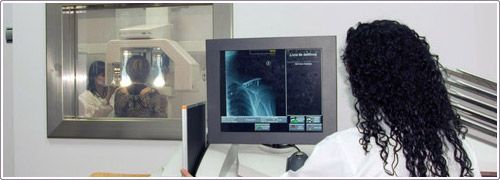 Revelado digital de radiografía